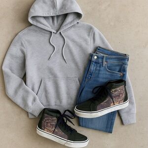 Vans Sk8-Hi Dinosaur Print High-Top Sneakers Green Suede Youth Size 2